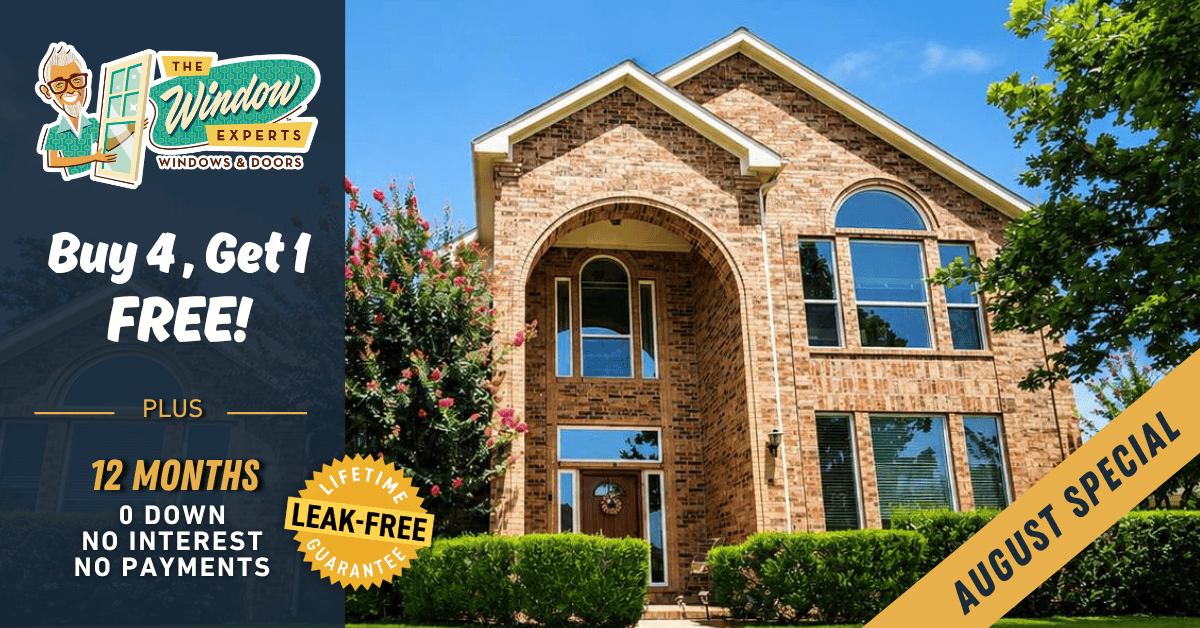 August Promo: Buy 4, get the 5th free. Plus no money down & not interest or payments for 12 months.